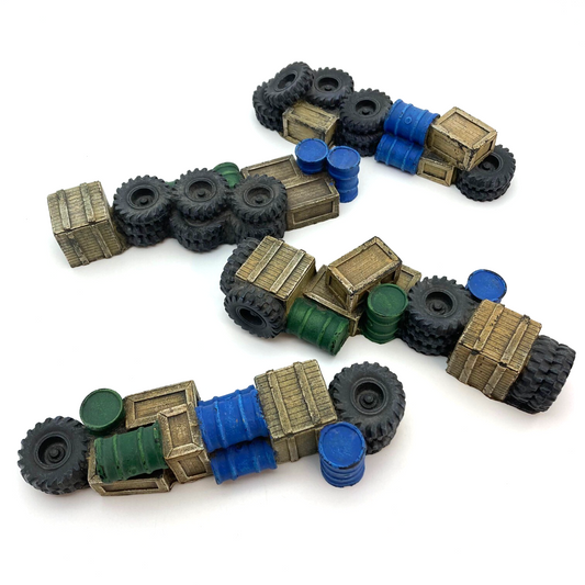 Urban Barricade Scenery Terrain - Painted BOX219