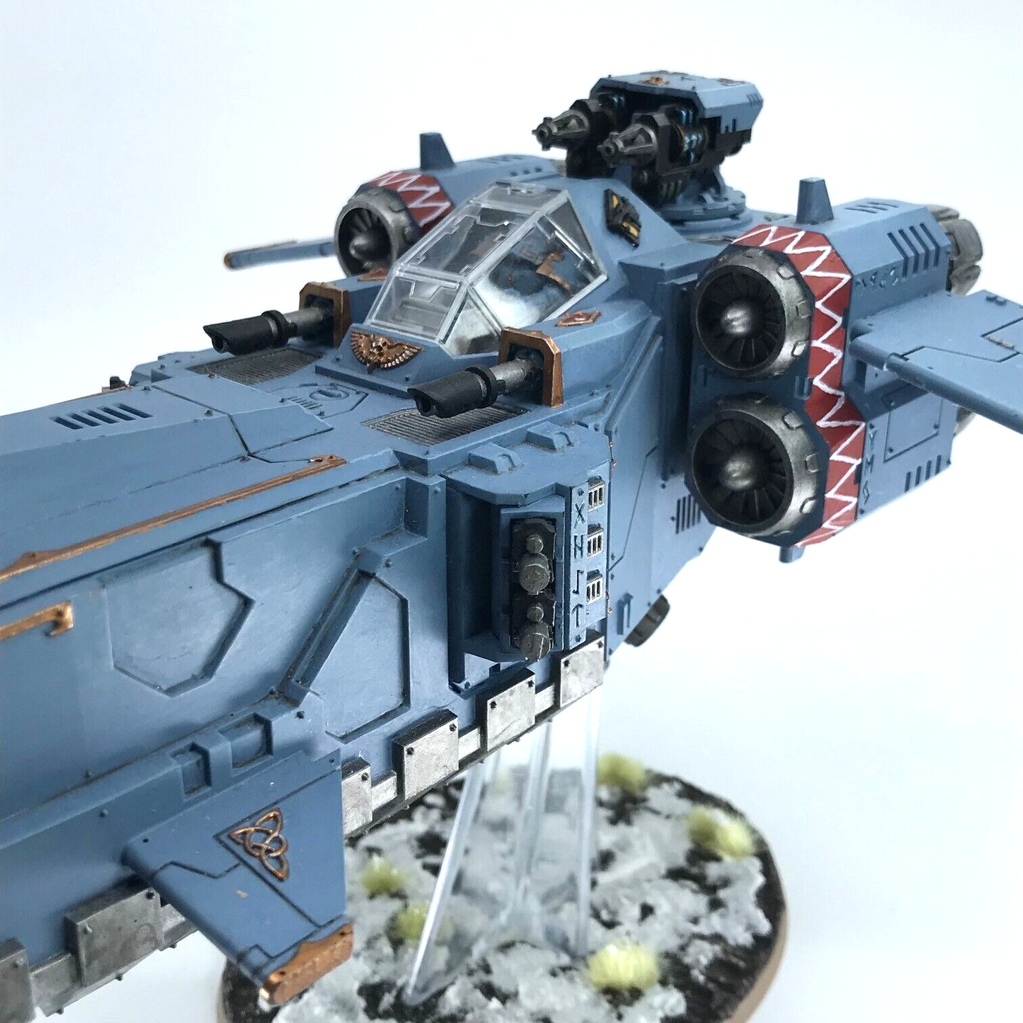 Space Wolves Stormfang Gunship - Painted - Warhammer 40K Games Workshop