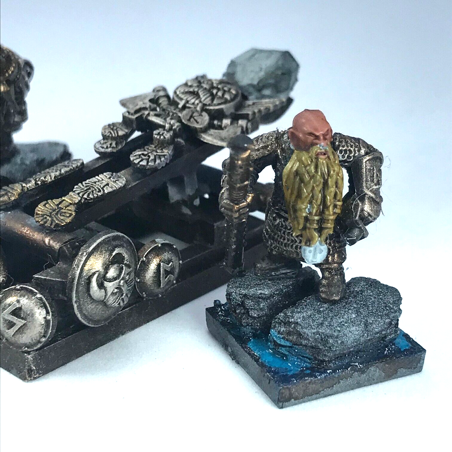 Custom Dwarf Grudge Thrower Catapult - Painted - Warhammer Fantasy