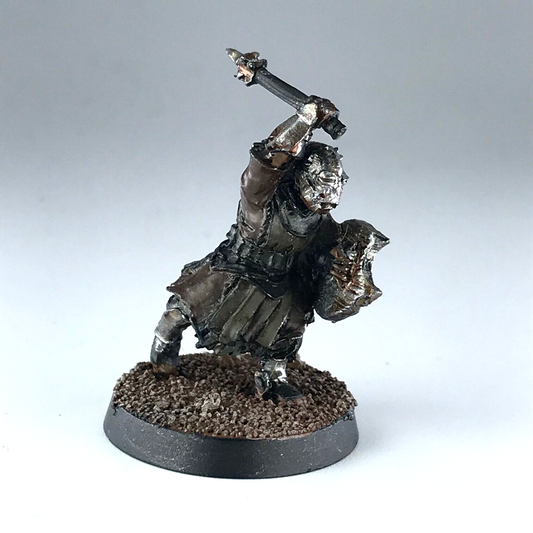 Mordor Orc Warrior LOTR - Warhammer / Lord of the Rings Metal GW X7884