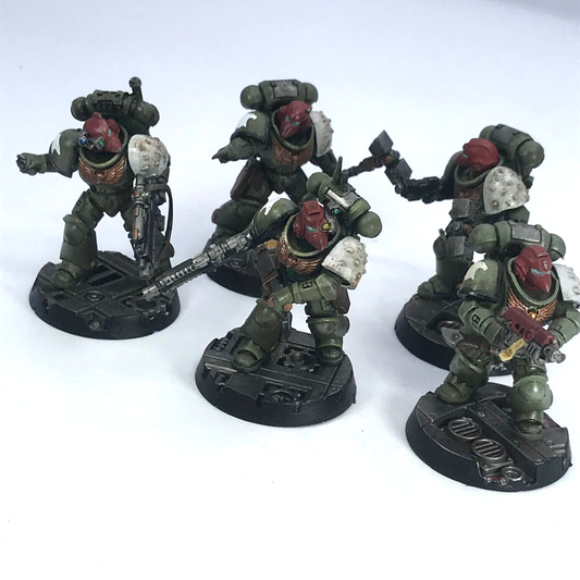 Raven Guard Primaris Squad Space Marines - Painted - Warhammer 40K C3077