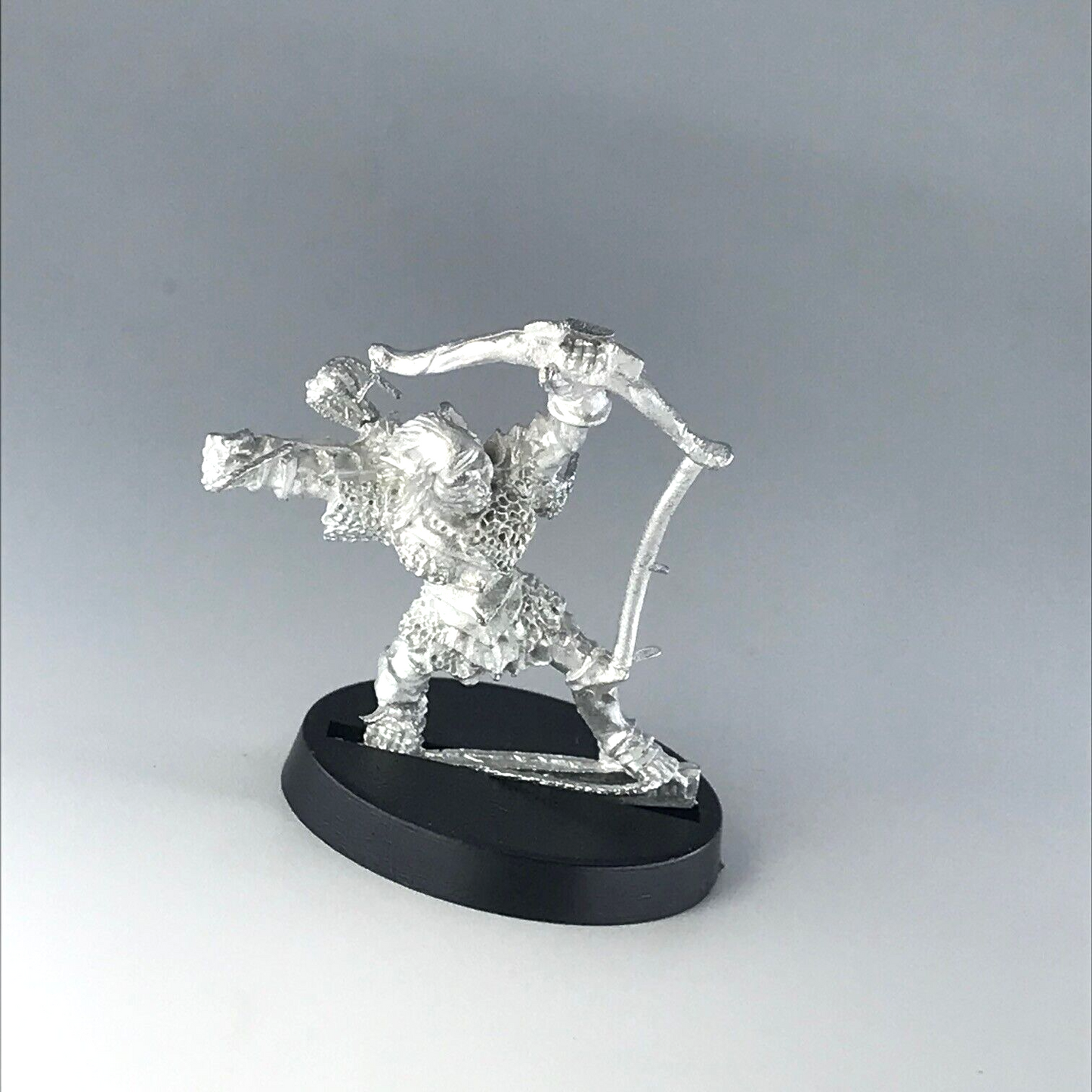 Armoured Moria Goblin Captain - Metal LOTR Warhammer / Lord of the Rings X3639