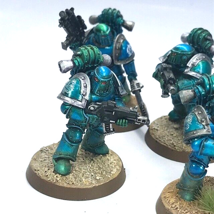 Alpha Legion Special Weapon Squad Horus Heresy - Painted - Warhammer 30K C3753