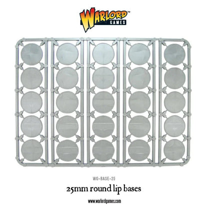 Round Bases - Brand New - Warlord Games Bolt Action Miniatures