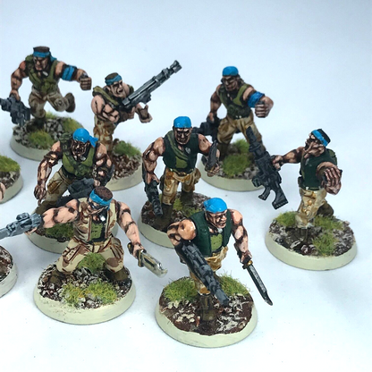 Imperial Guard Catachan Section Squad  - Painted - Warhammer 40K C1956