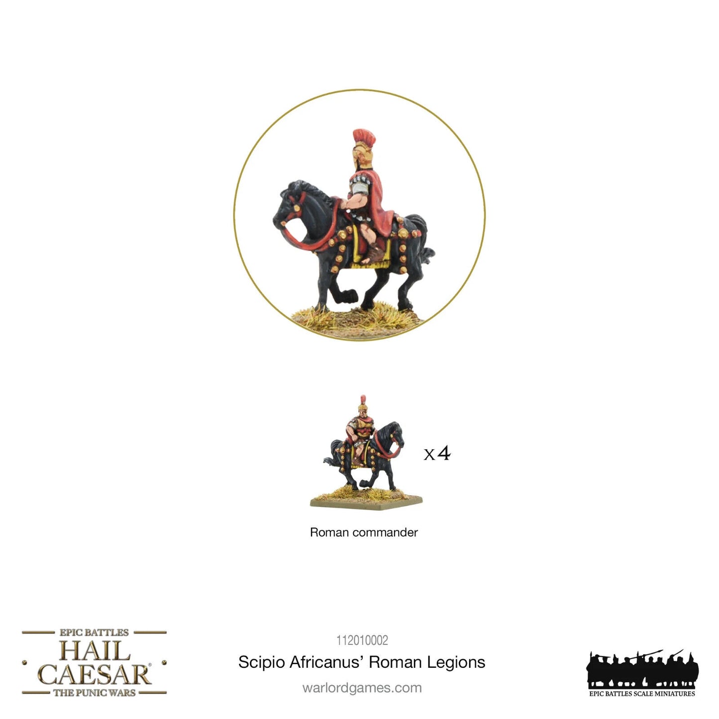 Scipio Africanus' Roman Legions - Warlord Games Hail Caesar Epic Miniatures