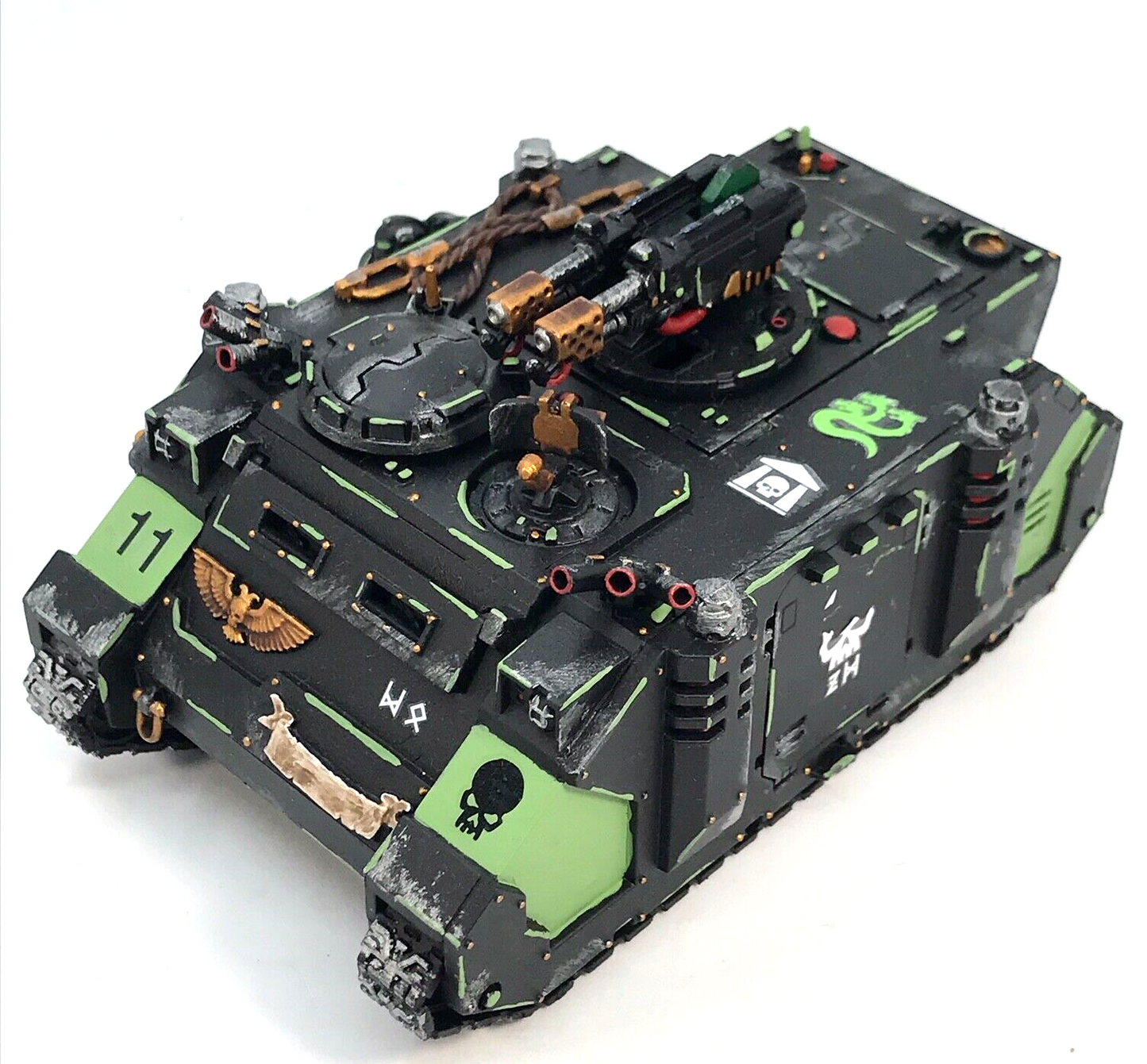 Space Marine Rhino APC Painted - Warhammer 40K Games Workshop BOX57