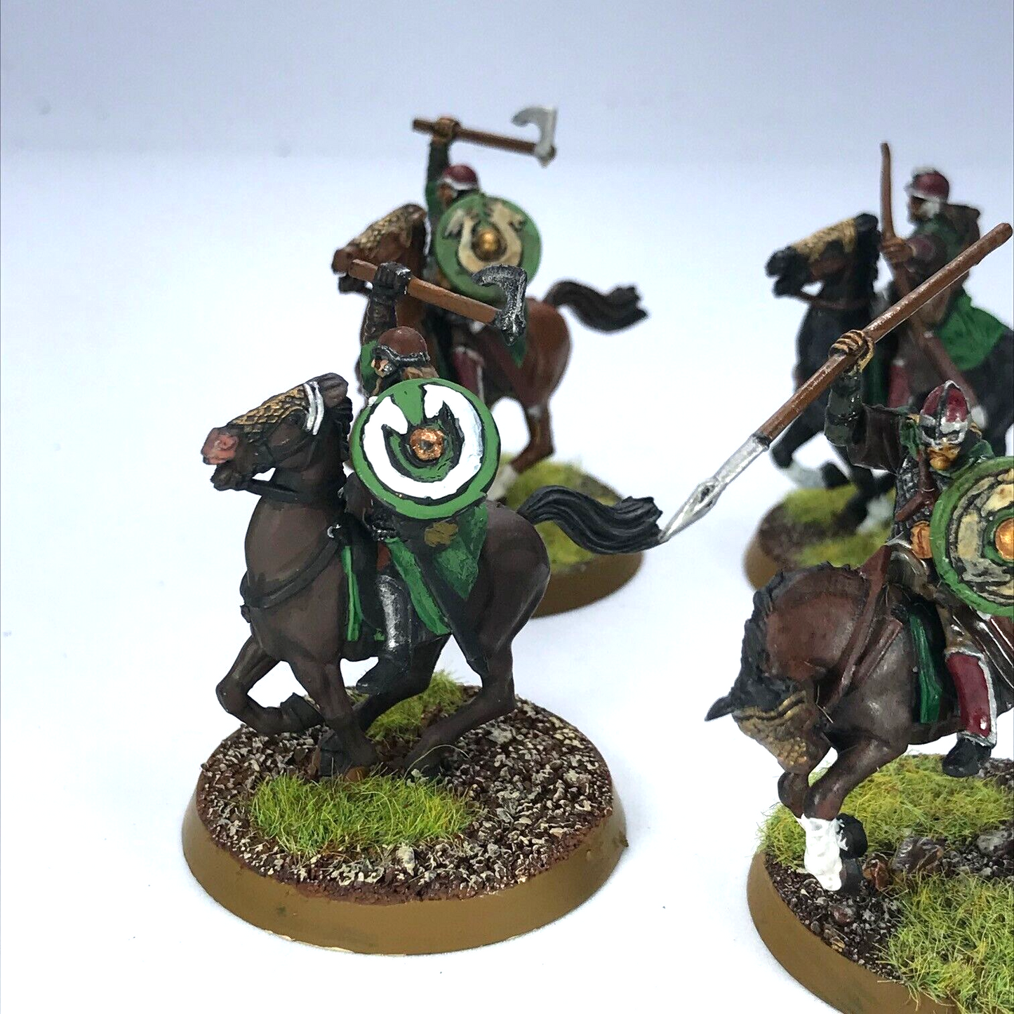 Riders of Rohan Warriors - Painted - LOTR / Warhammer / Lord of the Rings C3309