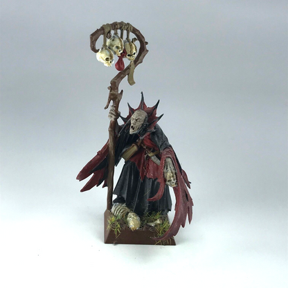 Necromancer Vampire Counts - Warhammer Fantasy Games Workshop Painted X797