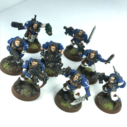 Space Marine Scout Squad - Painted - Warhammer 40K C1191