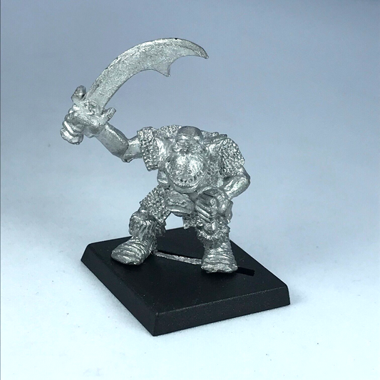 Classic Armoured Orc Warrior Dated 1992 Orcs Goblins - Warhammer Fantasy X13154