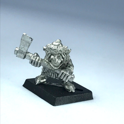 Forest Goblin with Axe Dated 1991 Classic Metal Citadel Warhammer Fantasy X10331