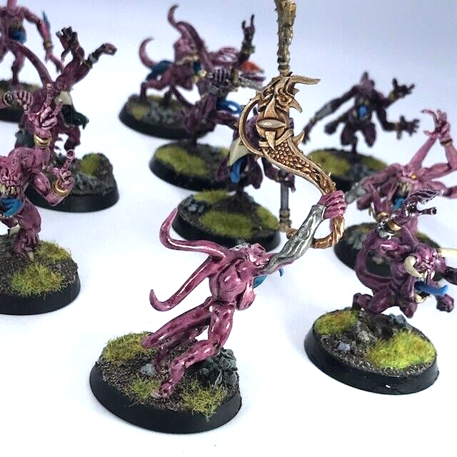 Pink Horrors of Tzeentch Chaos - Warhammer Age of Sigmar Painted C1409