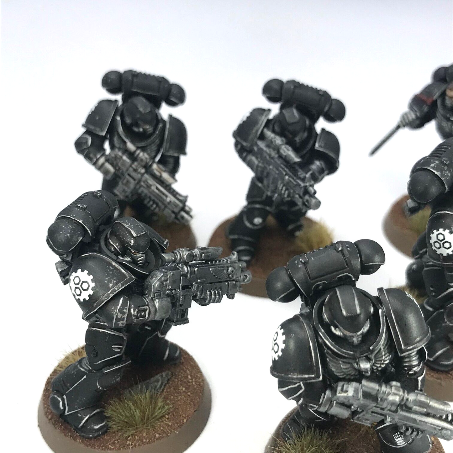 Primaris Intercessors Iron Hands Space Marines - Painted - Warhammer 40K C2949