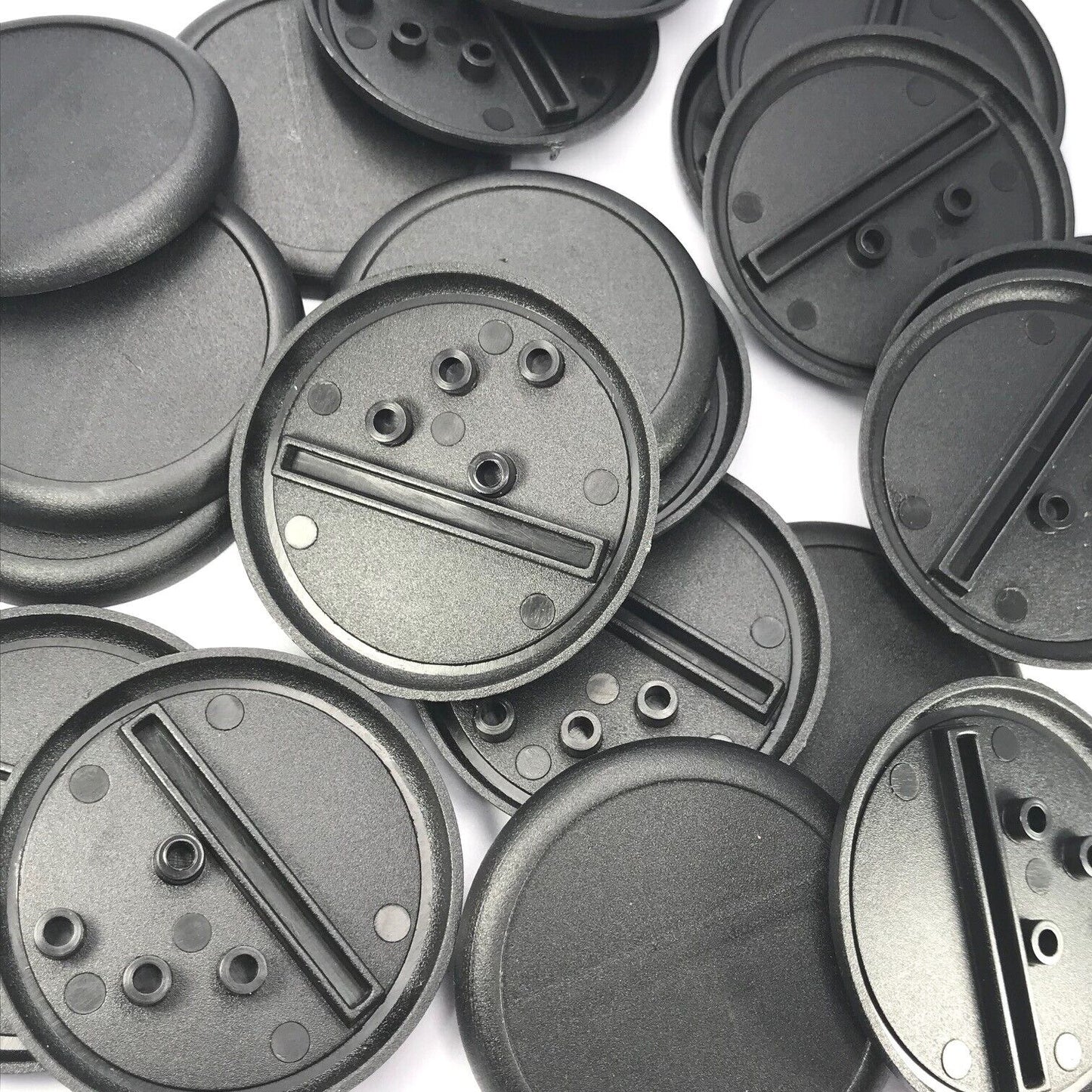 40mm Round Lip Bases New Wargame Wargames Base Warhammer Plastic Tabletop Hobby