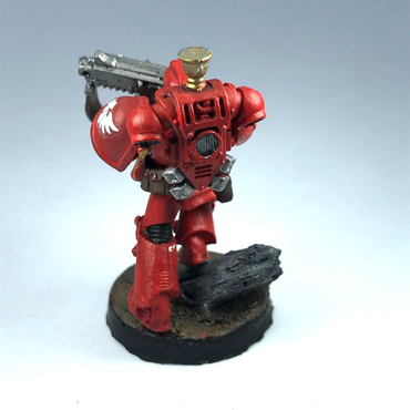 Blood Angel Veteran Space Marine - Painted - Warhammer 40K X7897