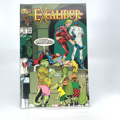 Marvel Excalibur X Issue 9 Original Vintage Comic - Marvel Comics D103