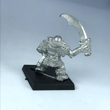 Classic Armoured Orc Warrior Dated 1992 Orcs Goblins - Warhammer Fantasy X13154