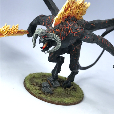 Mighty Balrog Creature - LOTR Warhammer / Lord of the Rings Painted Metal