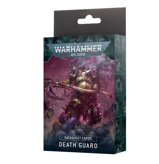 Pre-Order: Death Guard Datasheet Cards - Brand New - Warhammer 40K Games Workshop