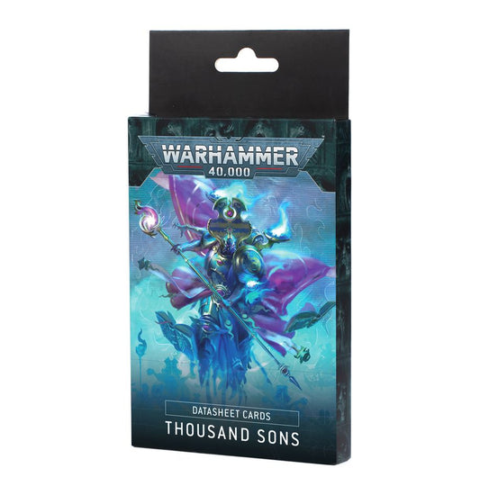 Pre-Order: Thousand Sons Datasheet Cards - Brand New - Warhammer 40K Games Workshop