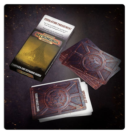 Campaign and Scenario Cards - Necromunda Warhammer Games Workshop - Brand New