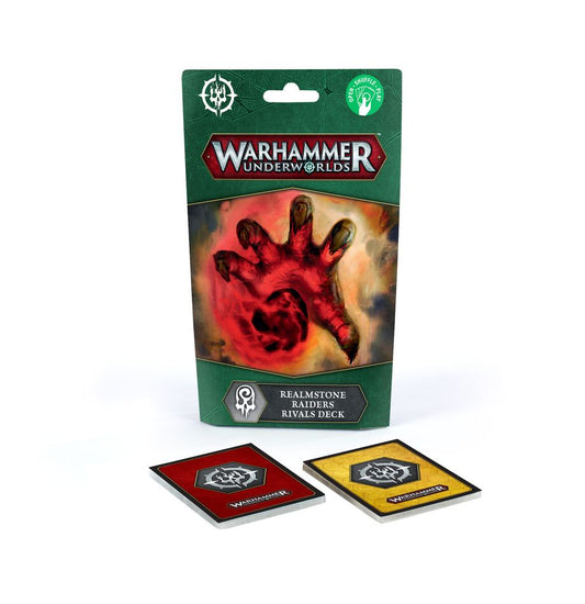 Pre-Order:  Realmstone Raiders Rivals Deck - Brand New - Warhammer Underworlds Games Workshop