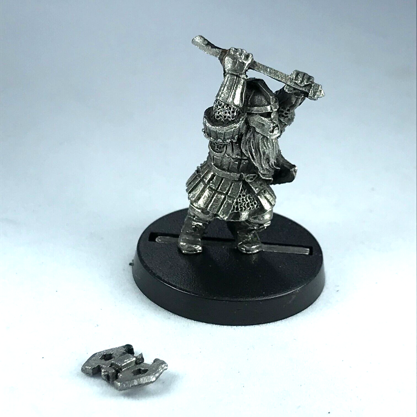 Metal Dwarf Khazad Guard Warrior - LOTR / Warhammer / Lord of the Rings X11573