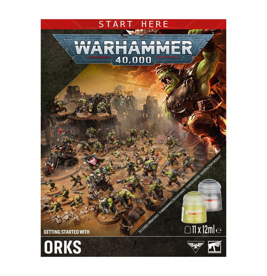Pre Order: Getting Started With Orks - Orks - Warhammer 40K - Games Workshop - Brand New