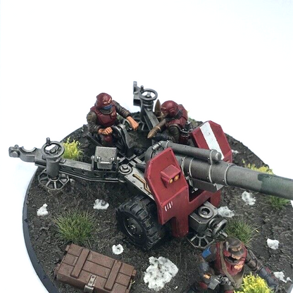 Bombast Field Gun Astra Militarum Warhammer 40K Games Workshop Painted