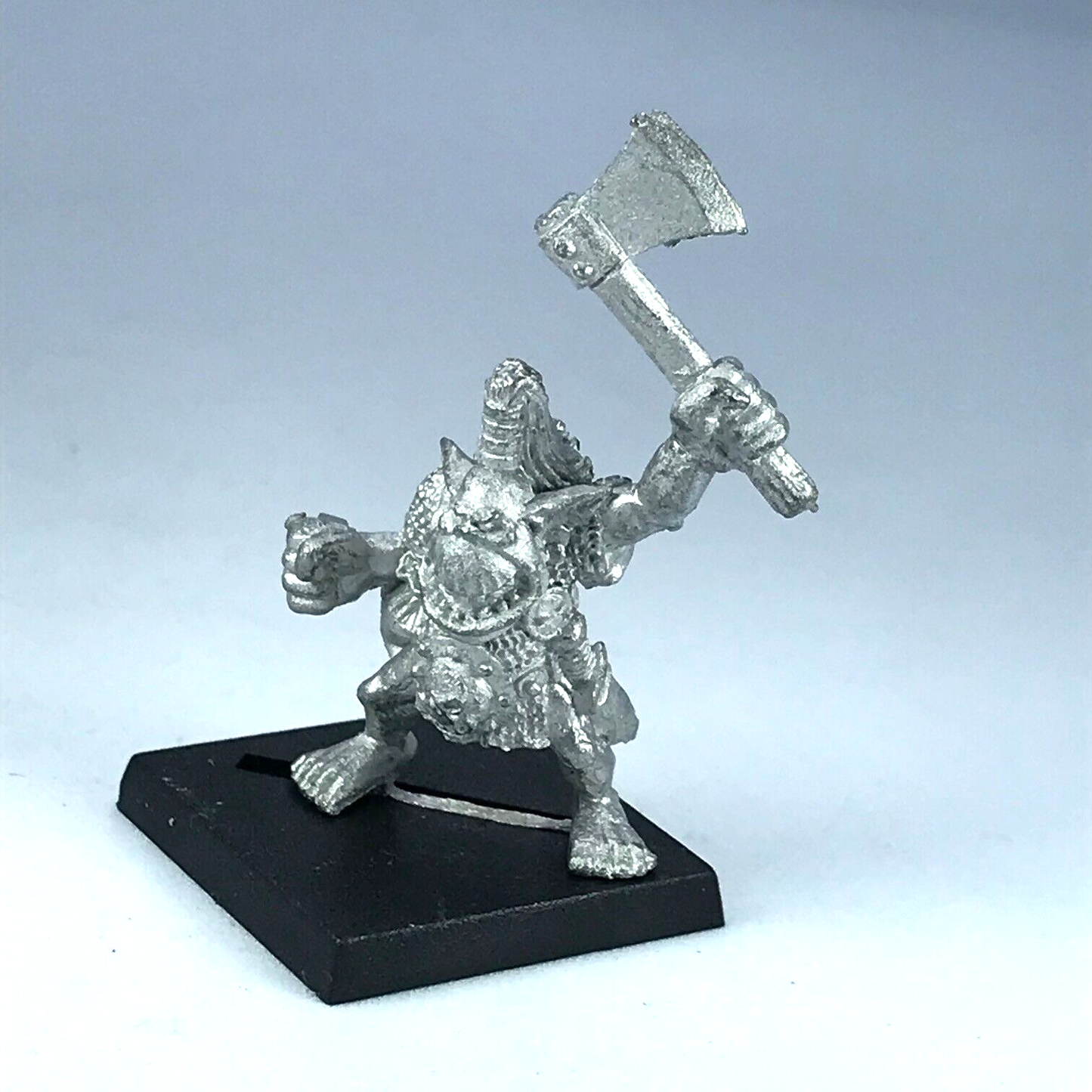 Classic Armoured Orc Warrior Dated 1992 Orcs Goblins - Warhammer Fantasy X13211