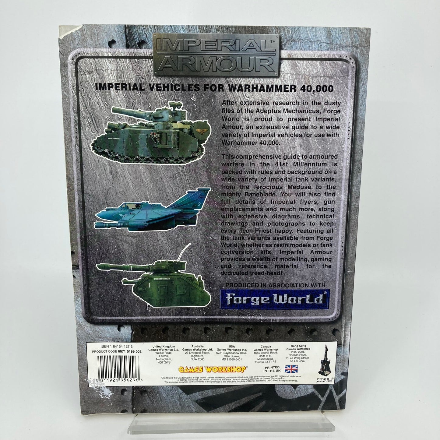 Imperial Armour Book - Damaged Lot - Warhammer 40k Games Workshop M1651