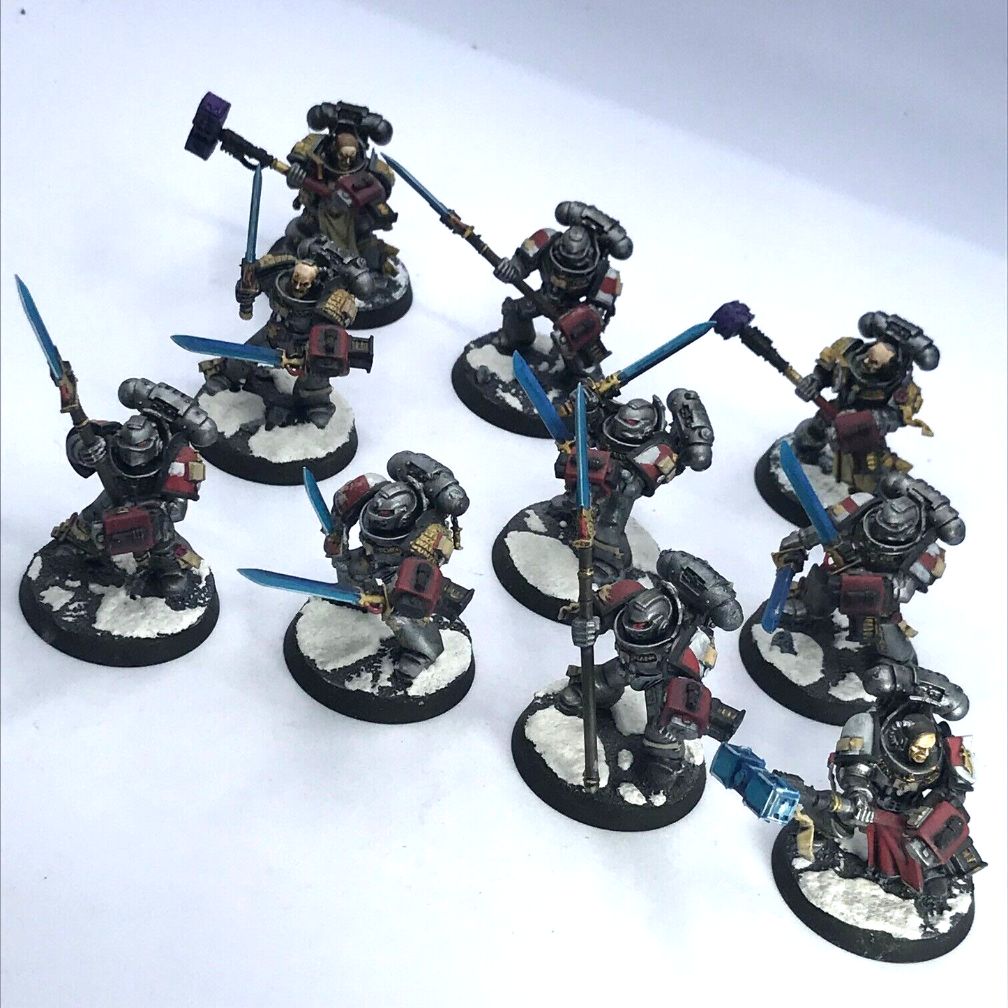 Grey Knights Strike Squad Space Marines - Warhammer 40K Painted GW C4731