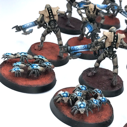 Necron Warriors Squadron - Warhammer 40K Games Workshop Painted C3179