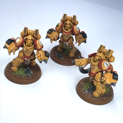 Imperial Fists Primaris Aggressors Space Marines - Warhammer 40K Painted C4763