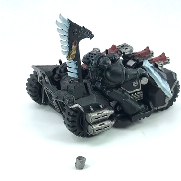 Dark Angels Ravenwing Assault Bike Space Marines - Warhammer 40K Painted C1035