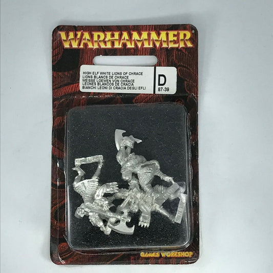 Metal High Elf Elves White Lions of Chrace Blister - Warhammer Fantasy C2104