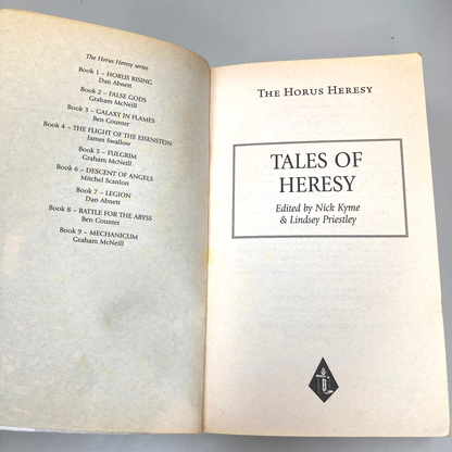 Tales Of Heresy - Nick Kyme & Lindsey Priestley - 2009 - Black Library M86