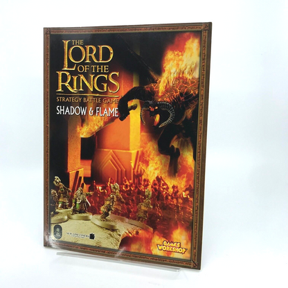 LOTR Shadow & Flame Strategy Battle Game Book - Warhammer Games Workshop M761