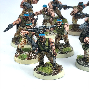 Imperial Guard Catachan Section Squad  - Painted - Warhammer 40K C1503