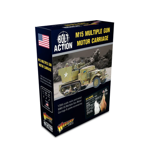 M15 Multiple Gun Motor Carriage US - Warlord Games Bolt Action Miniatures