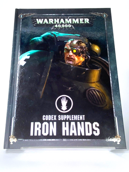 Iron Hands Codex Supplement 8th Edition - Warhammer 40K Games Workshop M726