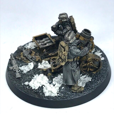 Death Korps of Krieg Mortar Team Astra Militarum - Warhammer 40K Painted C3884