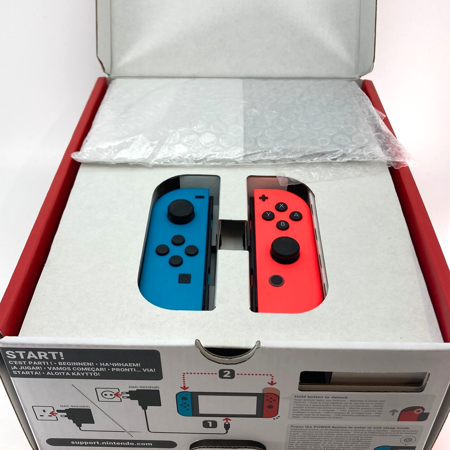 Nintendo Switch Console - With Original Box & Charger