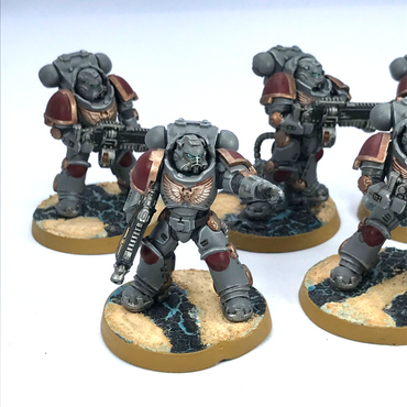 Primaris Heavy Intercessors Space Marine - Painted - Warhammer 40K C3489