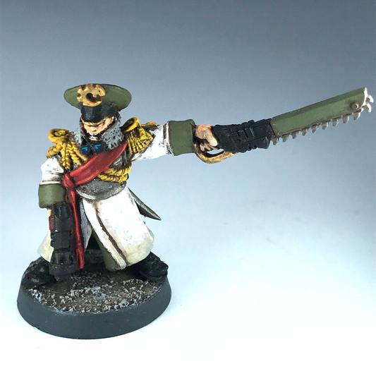 Classic Metal Valhallan Guard Officer Imperial Guard - Warhammer 40K X3720