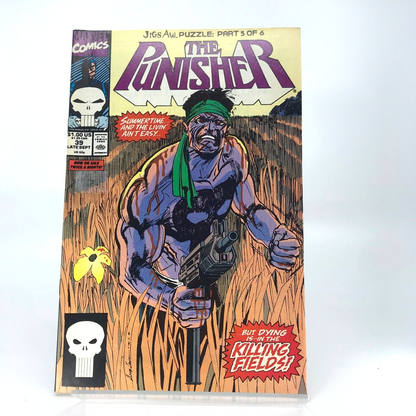 The Punisher Issue 39 Original Vintage Comic - Marvel Comics D38