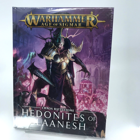 Hedonites of Slaneesh Chaos Battletome Unopened - Warhammer Age of Sigmar M820