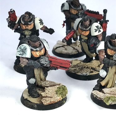 Black Templars Neophytes Squad Space Marine - Painted - Warhammer 40K C3446