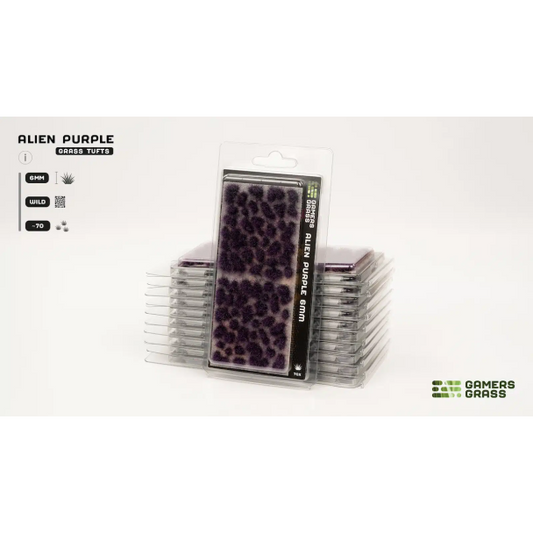 Alien Purple Grass Tufts 6mm - Model Basing - Gamers Grass